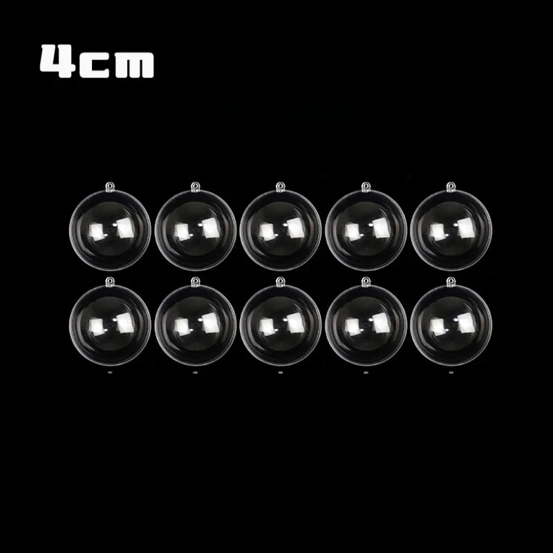 Boule de Noel Transparente Résistante 