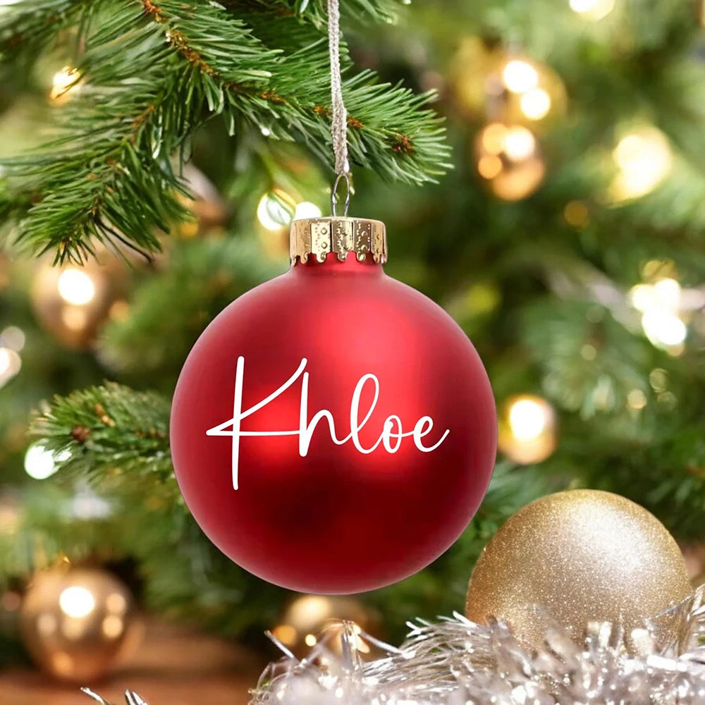 Boule de Sapin Personnalisée de qualité