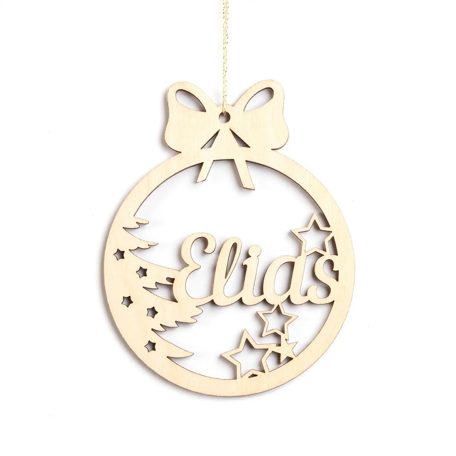 Boule en Bois Personnalisable