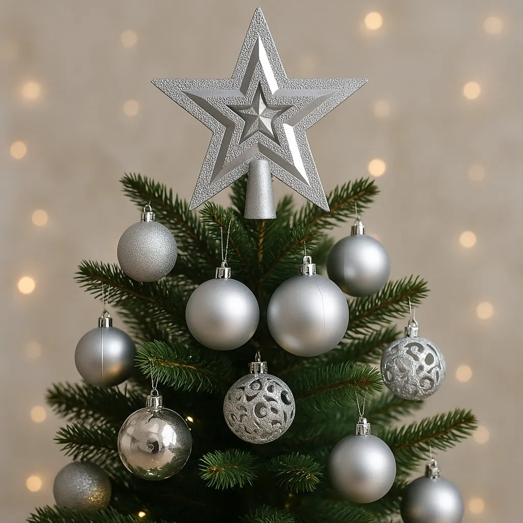 Boules de Noël Argentées