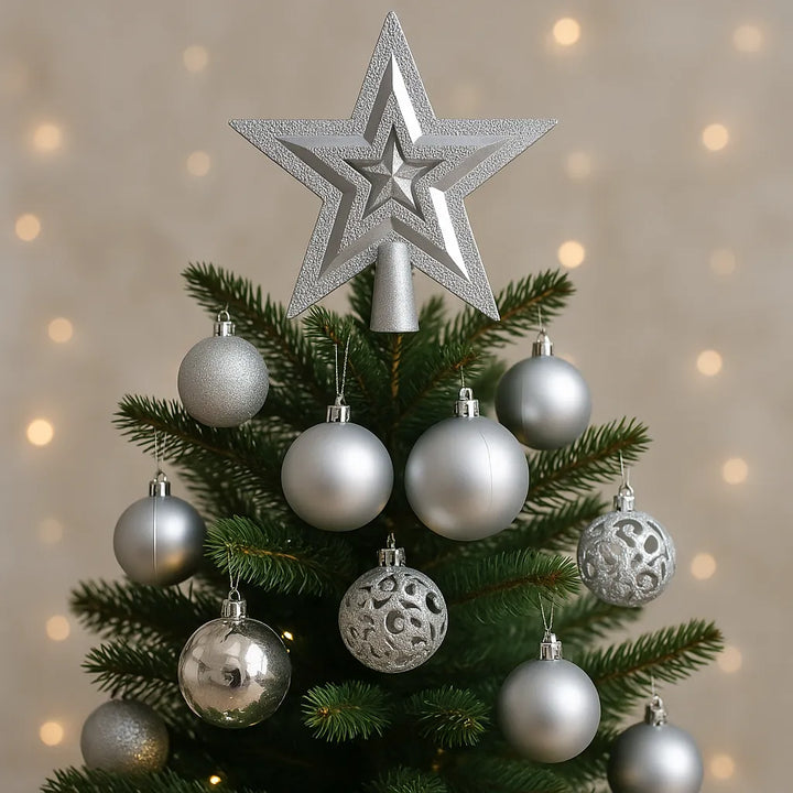 Boules de Noël Argentées