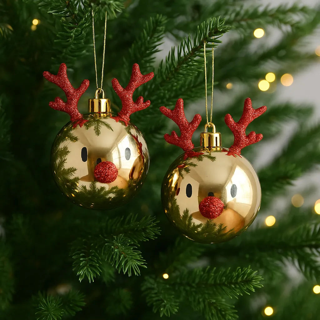 Boules de Noël Elan Doré