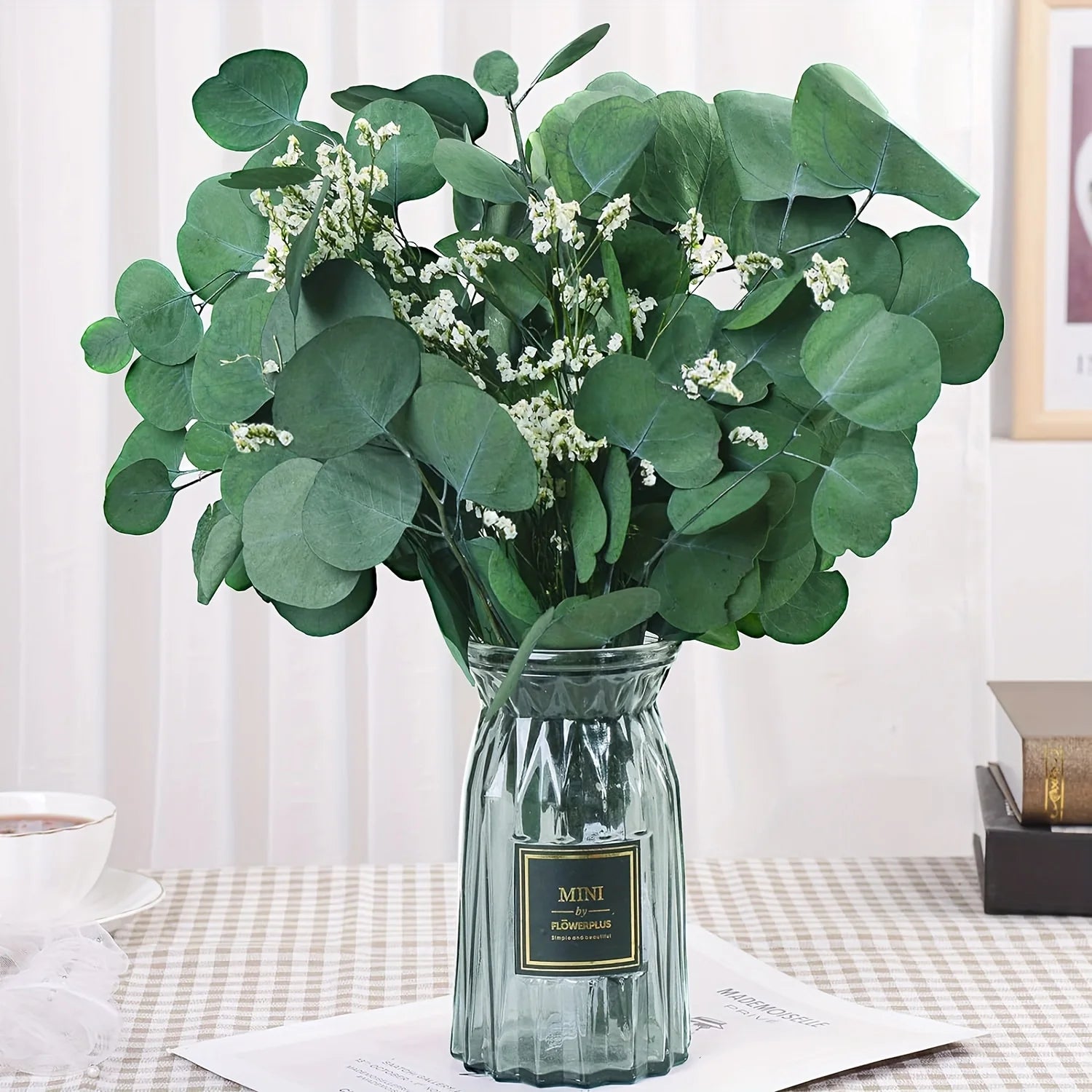 Bouquet Feuilles d’Eucalyptus Pour Centre de Table Design