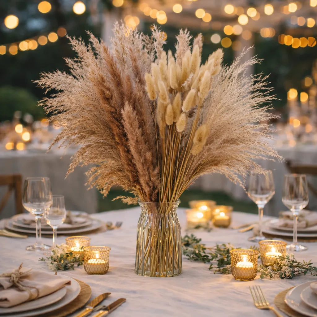 Bouquet d’Herbe Pampa Mariage Champêtre