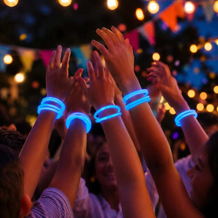Bracelet Fluorescent Bleu fun