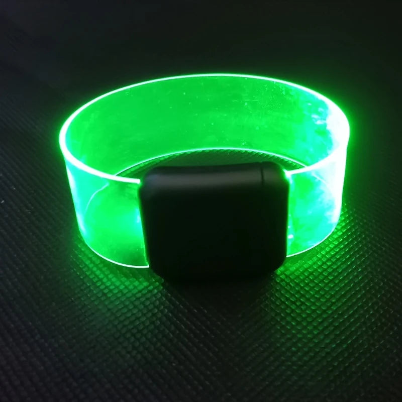 Bracelet LED Vert Design