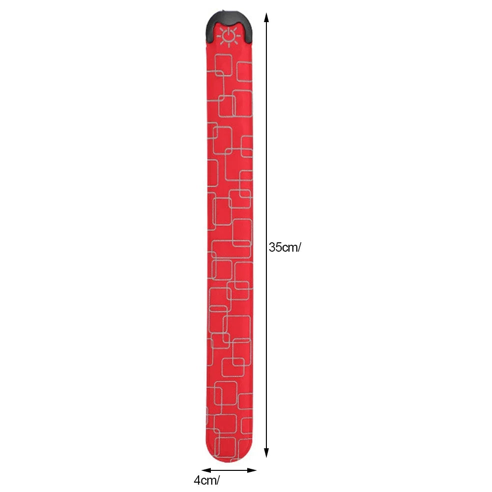 Bracelet Lumineux LED Rouge Design magique