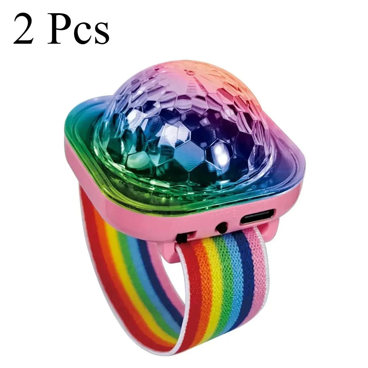 Bracelet Original Lumineux Disco Rose