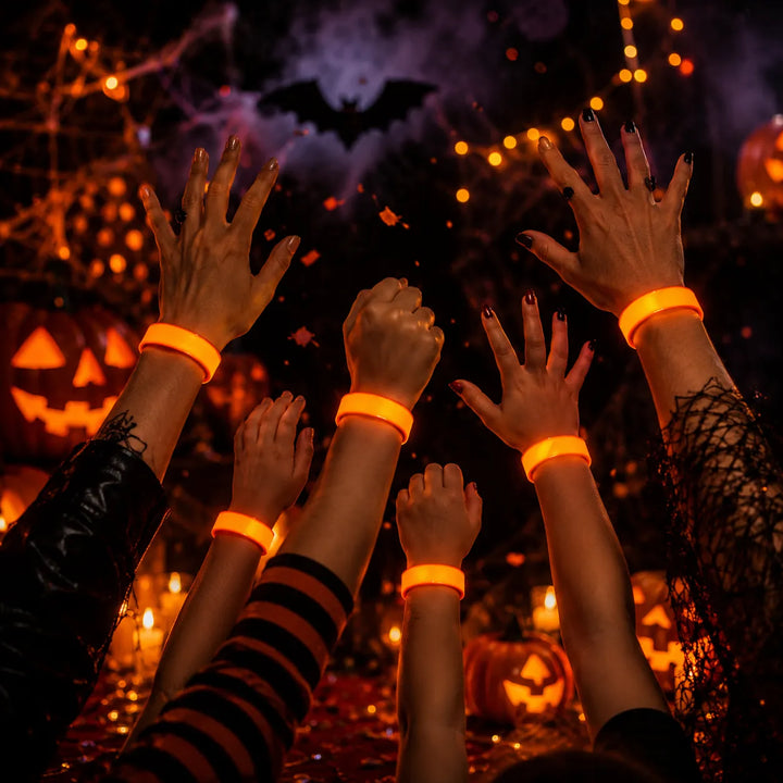 Bracelets Festifs Lumineux Orange