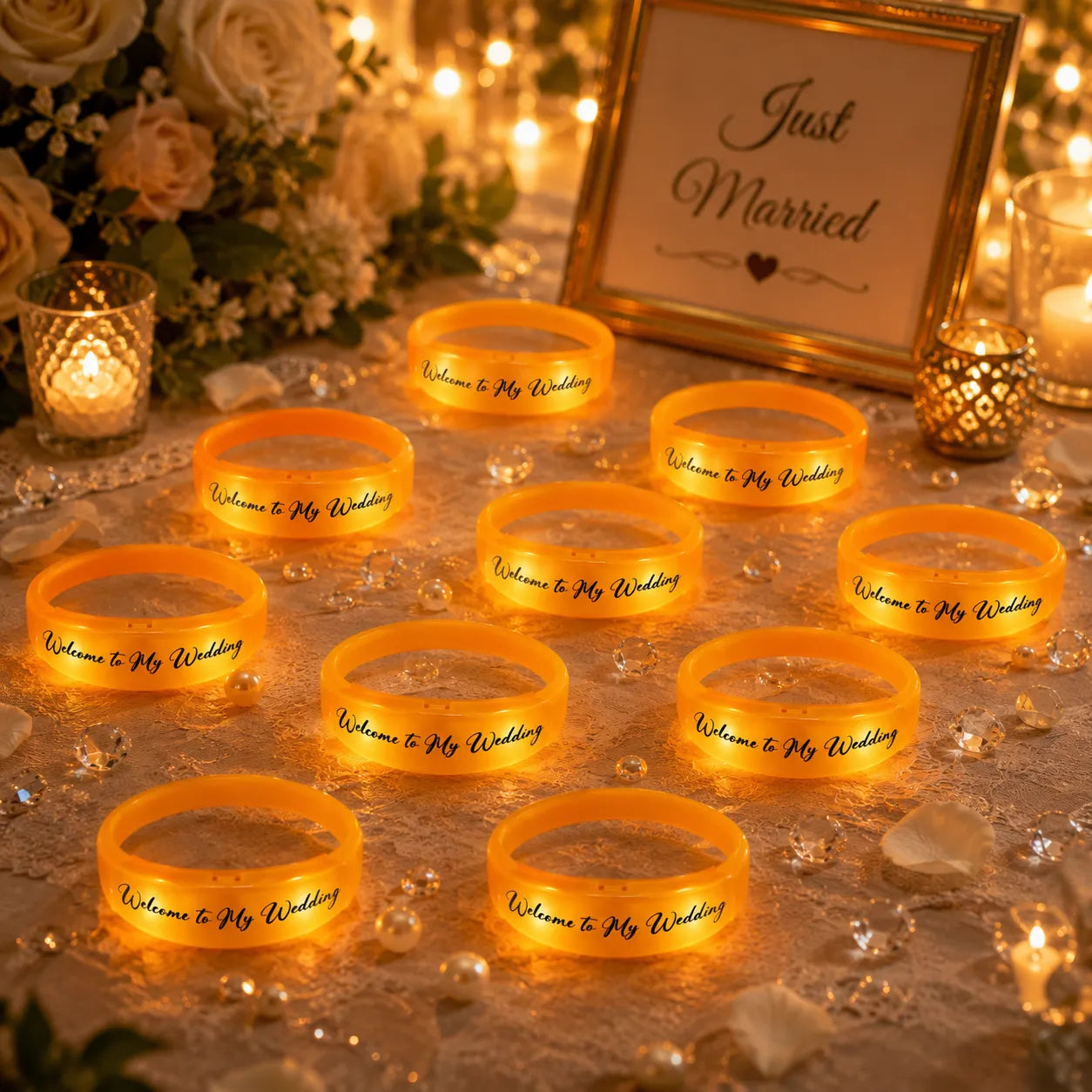 Bracelets Lumineux Mariage Avec Stickers moderne