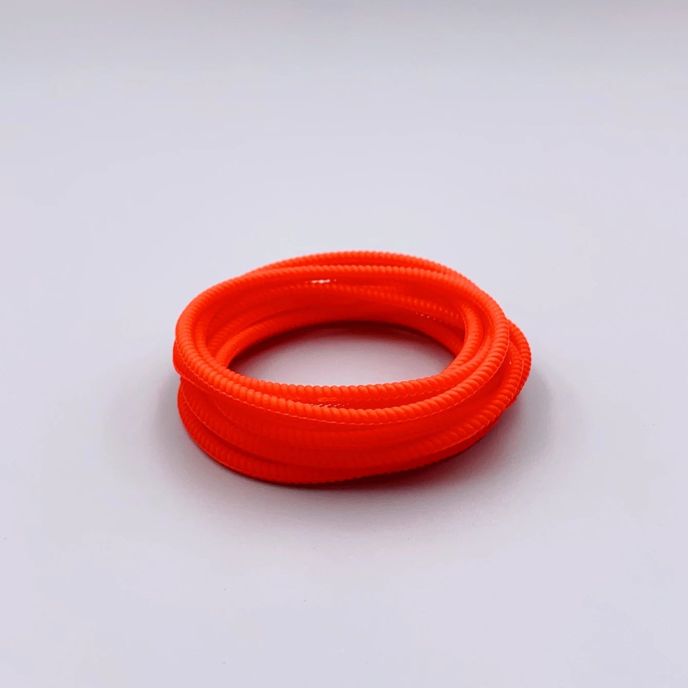 Bracelets Torsadés Fluorescents en Silicone Cool