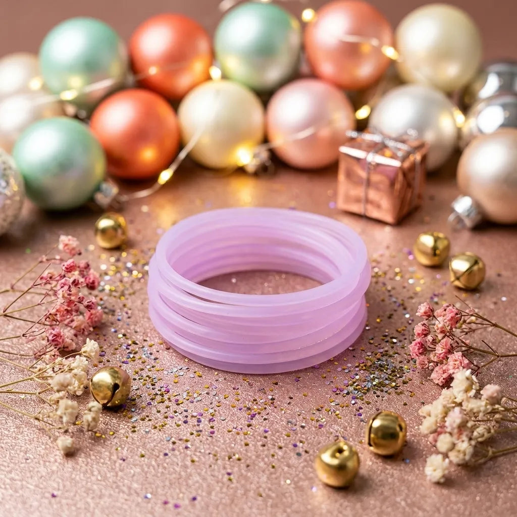 Bracelets Violets Lumineux Minimaliste