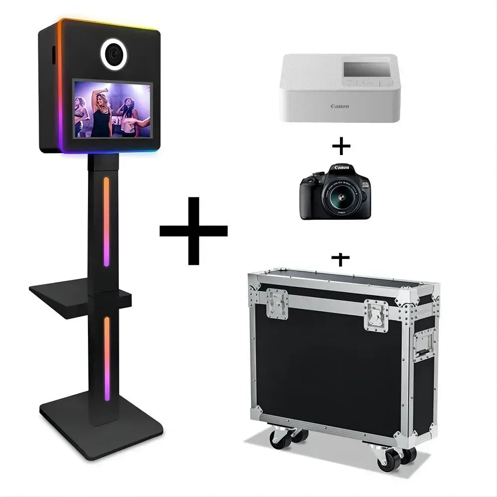 Cabine Pour Selfie Complet noir