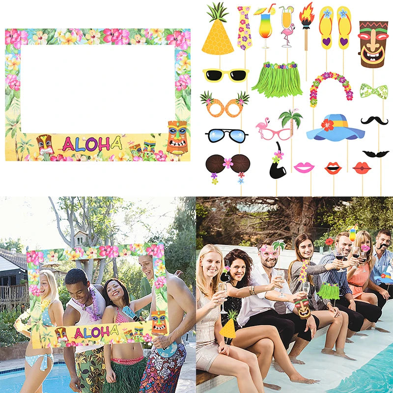 Cadre Photobooth Anniversaire Haw Chic