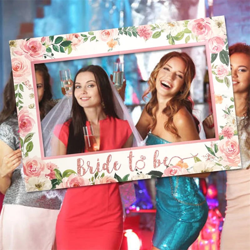 Cadre Photobooth Fleuri Bride To Be