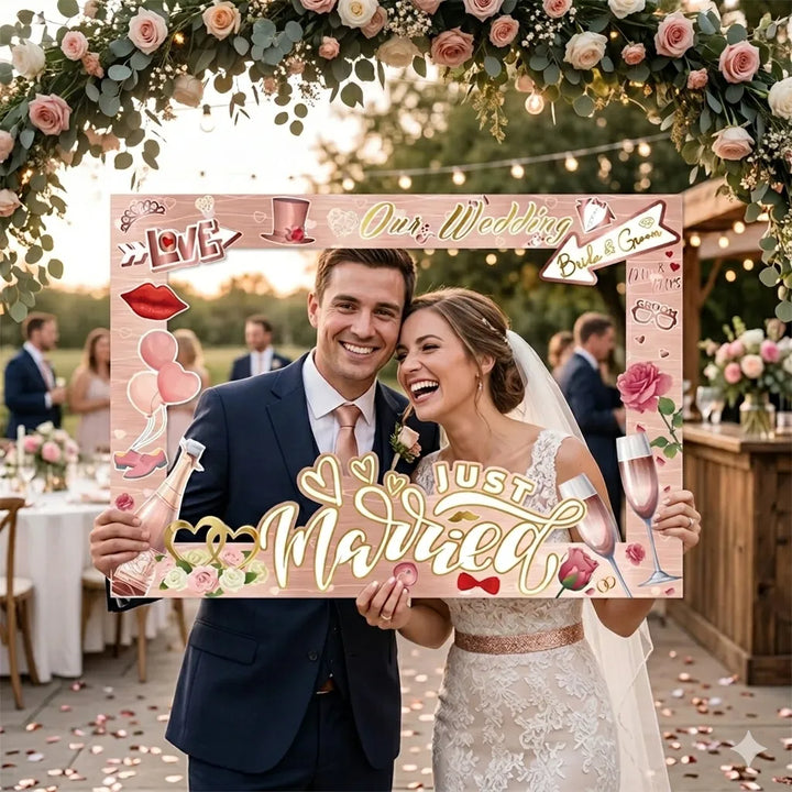 Cadre Photobooth Just Married