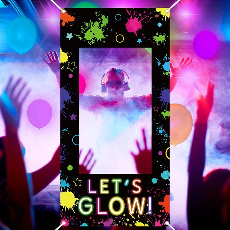 Cadre Photobooth Let’s Glow Festive