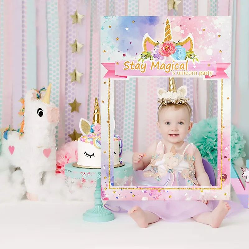 Cadre Photobooth Licorne Unique