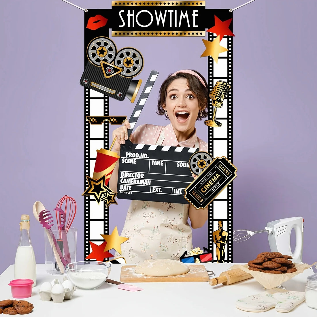 Cadre Selfie Original Thème Cinéma Chic