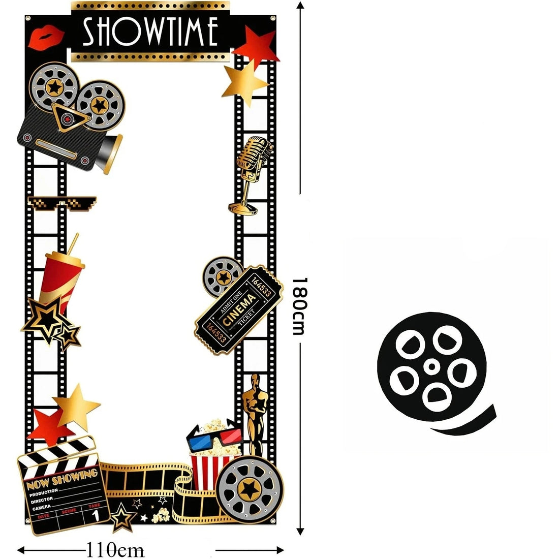 Cadre Selfie Original Thème Cinéma Durable