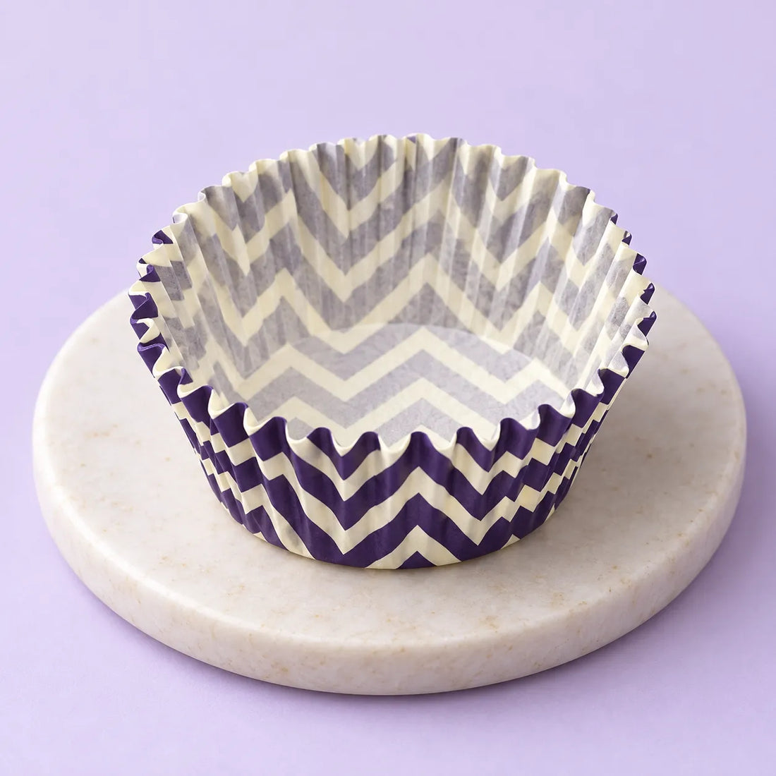 Caissette Cupcake Bleue en Papier Léger