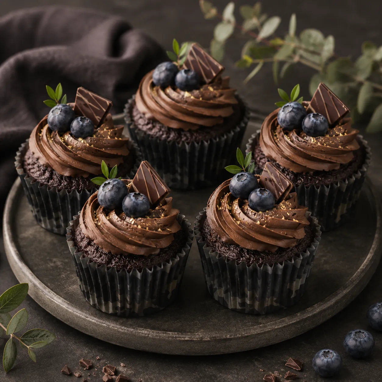 Caissette Cupcake Camouflage 