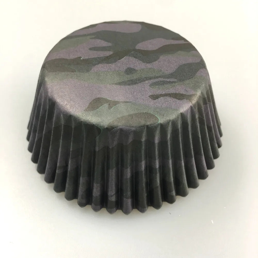 Caissette Cupcake Camouflage Design