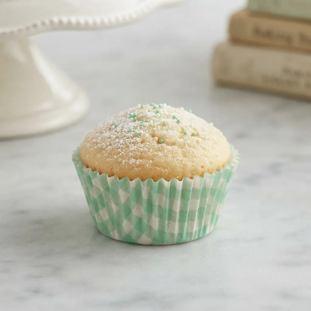 Caissette à Cupcake Carreaux Minimaliste