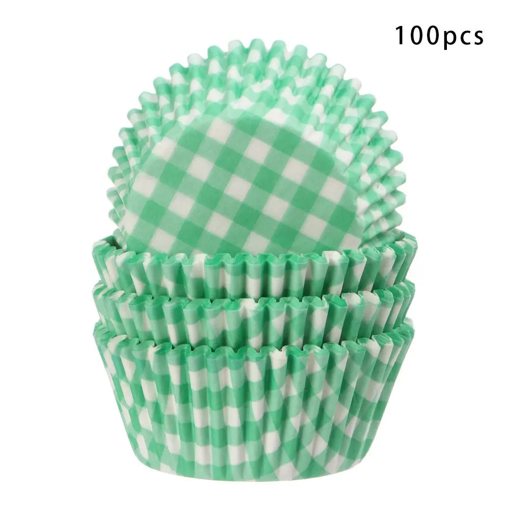 Caissette à Cupcake Carreaux Unique