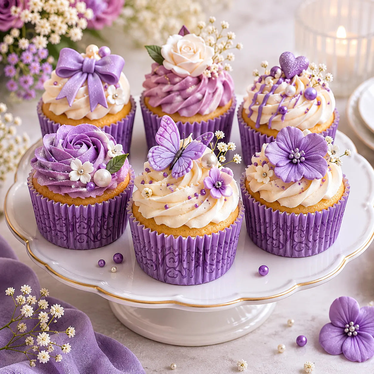 Caissette à Cupcake Elégante
