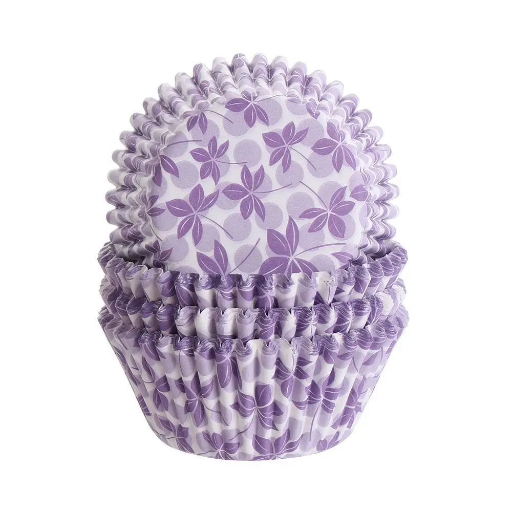 Caissette Cupcake Elégante à Feuillages fraiche