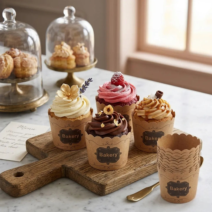 Caissette à Cupcake En Papier Kraft