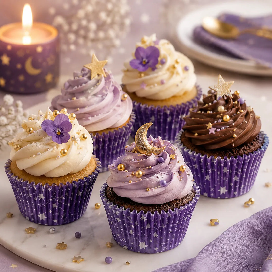 Caissette Cupcake Etoilée