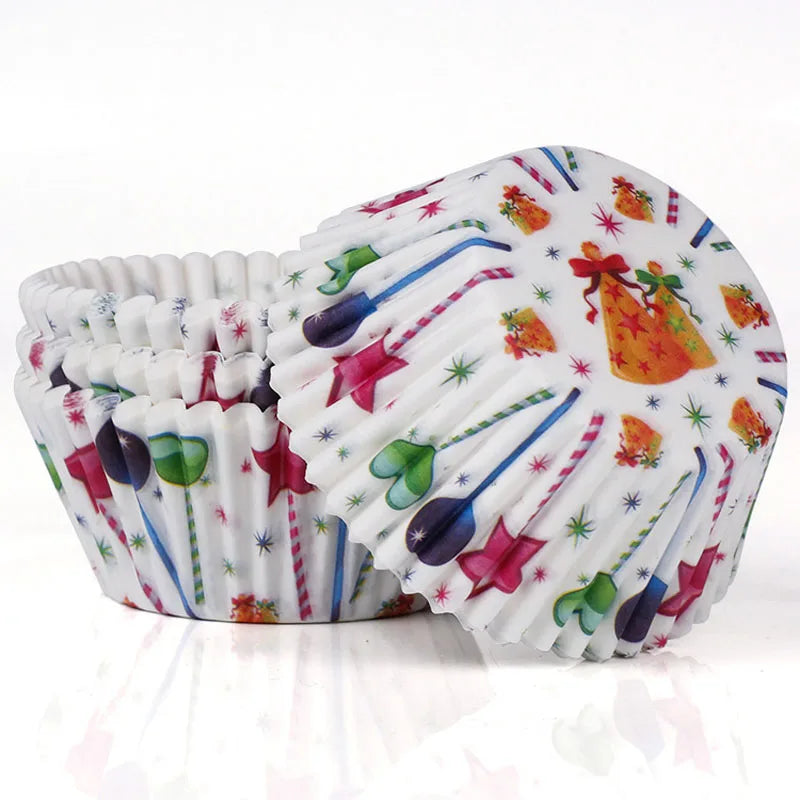 Caissette Cupcake Festive Multicolore