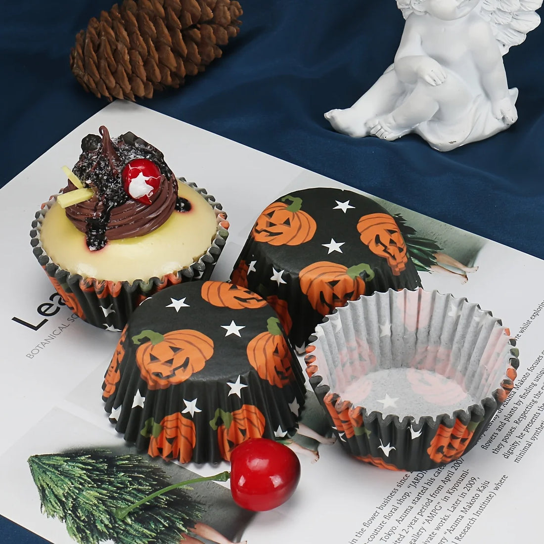 Caissette à Cupcake Halloween