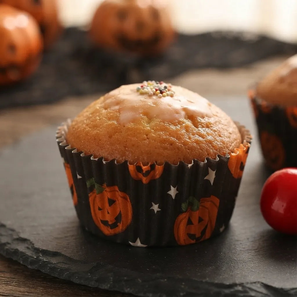 Caissette à Cupcake Halloween Ronde