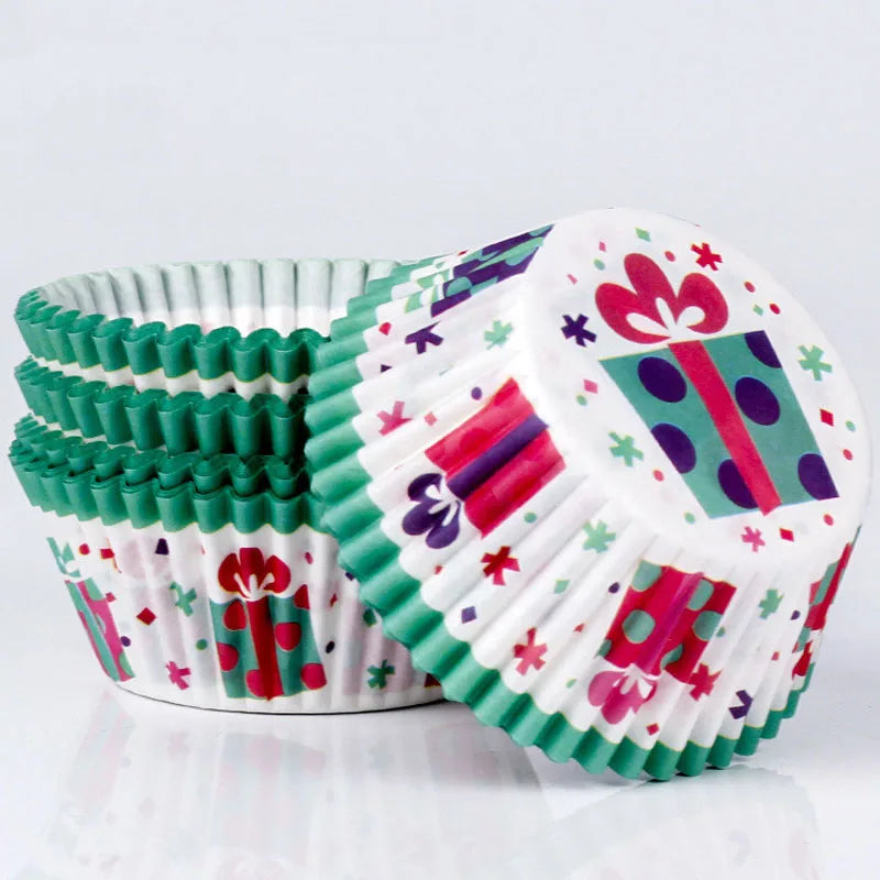 Caissette Cupcake Motif Cadeaux charmante