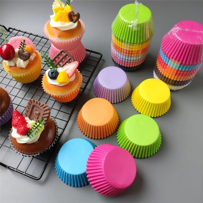 Caissette à Cupcake Multicolore Fantaisie