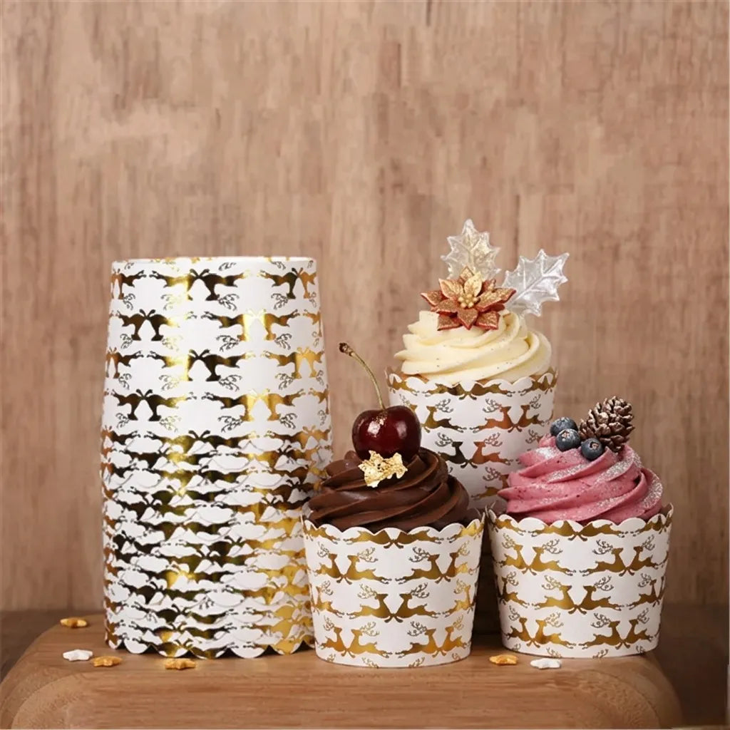Caissette Cupcake Noël