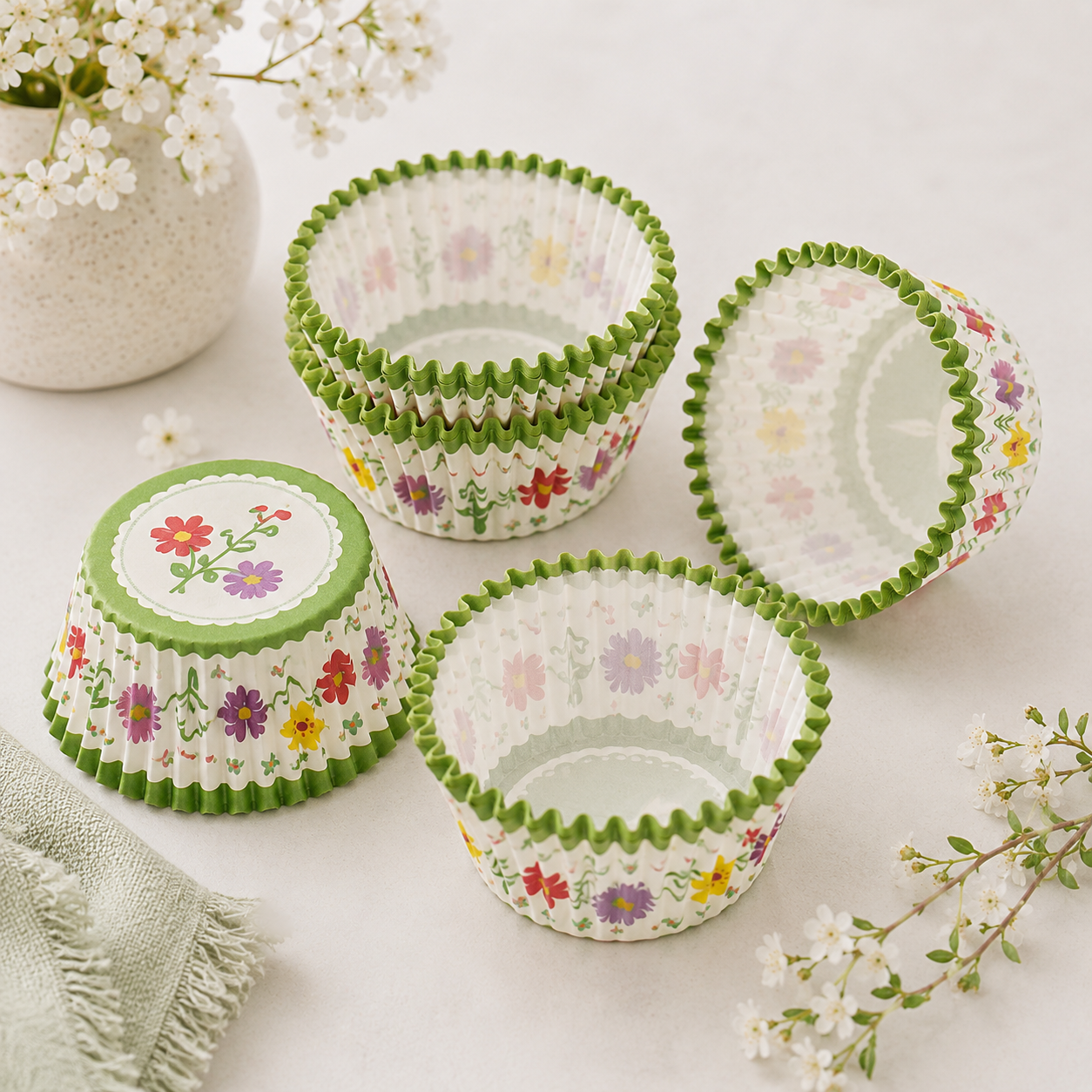Caissette Cupcake Pâques Joyeux