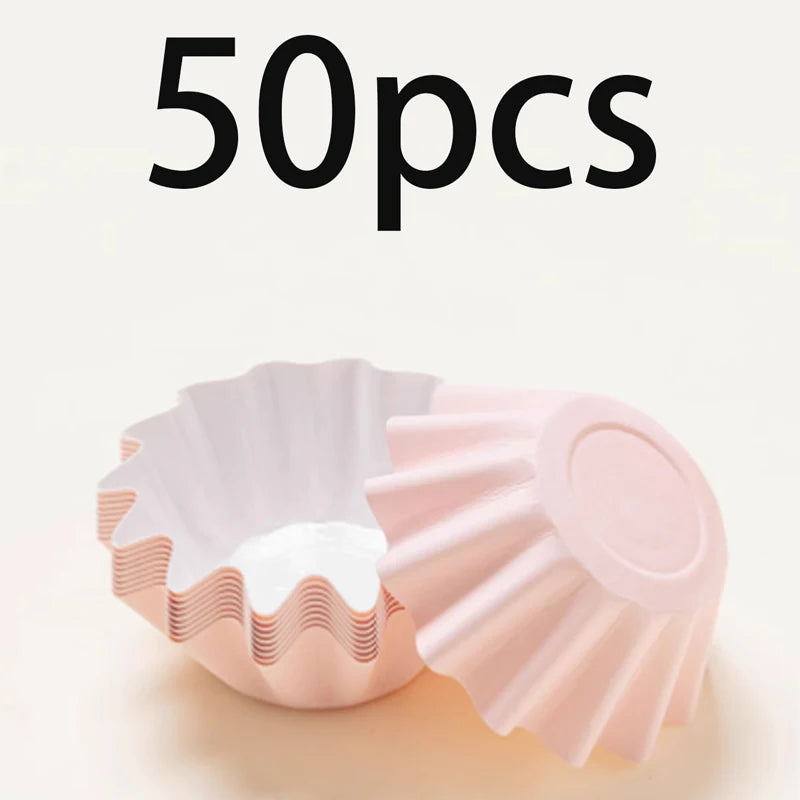 Caissette Cupcake Rose Pastel Pièces