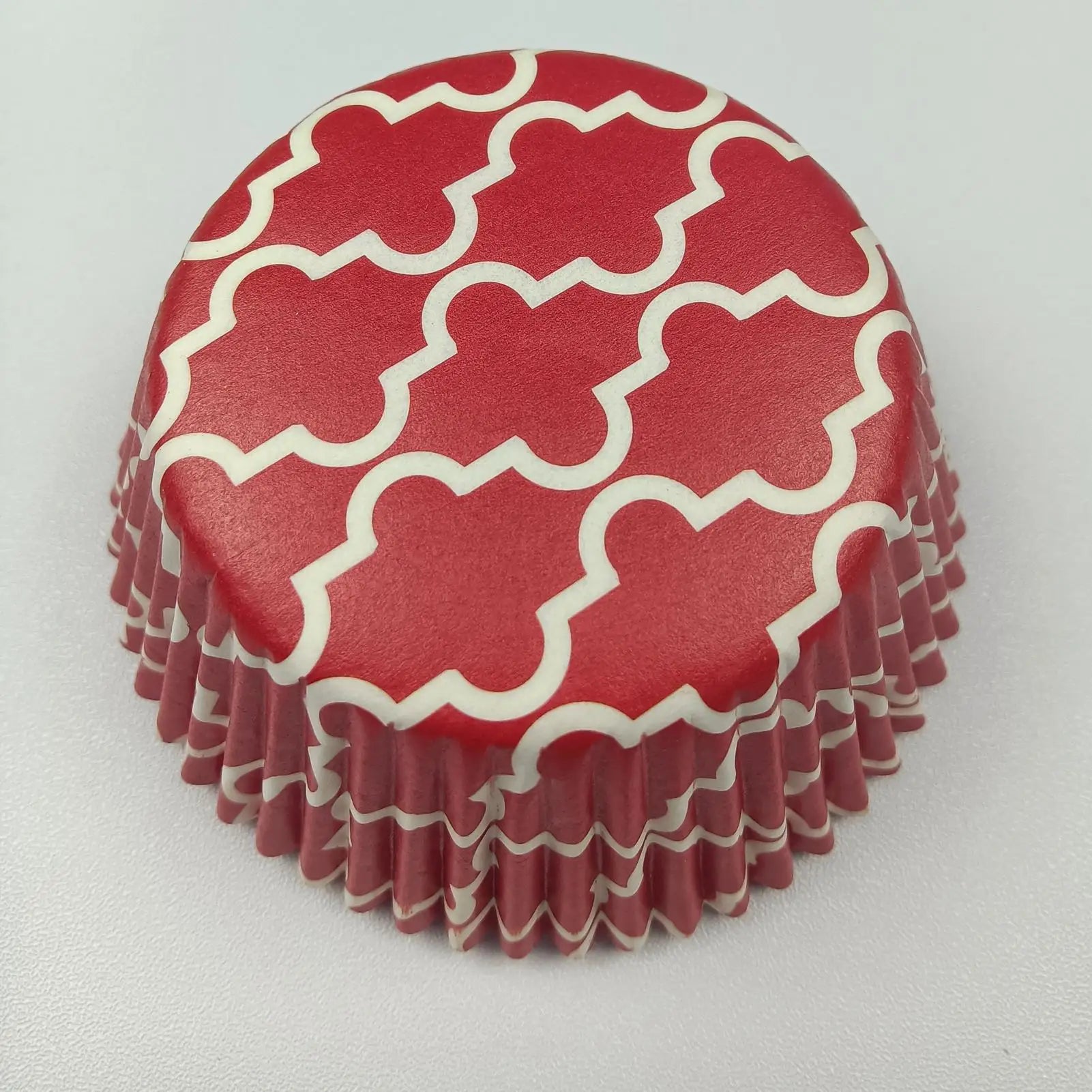 Caissette Cupcake Rouge Elégante Design