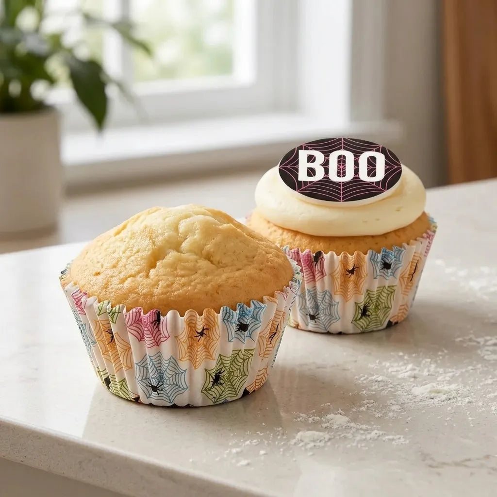 Caissette à Cupcake Toile d’Araignée Unique