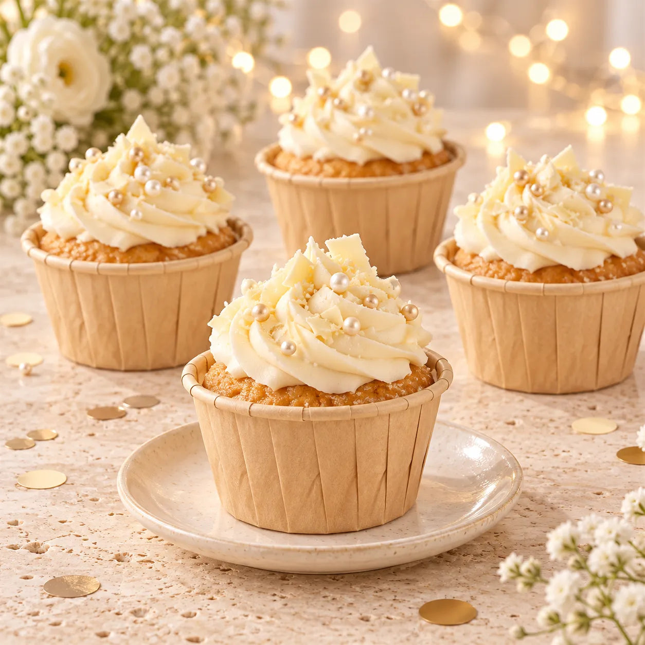 Caissette Muffin Beige classe
