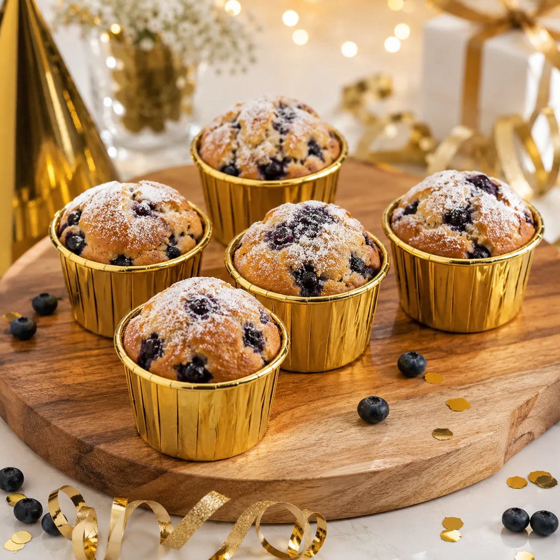 Caissette Muffin Dorée