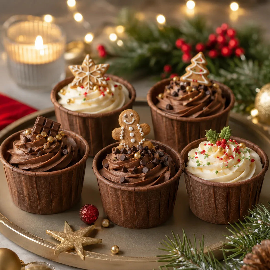 Caissette Muffin en Papier Marron