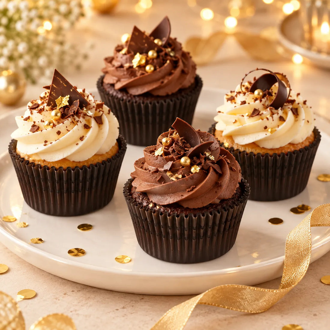 Caissette à Muffin en Papier Résistant moderne