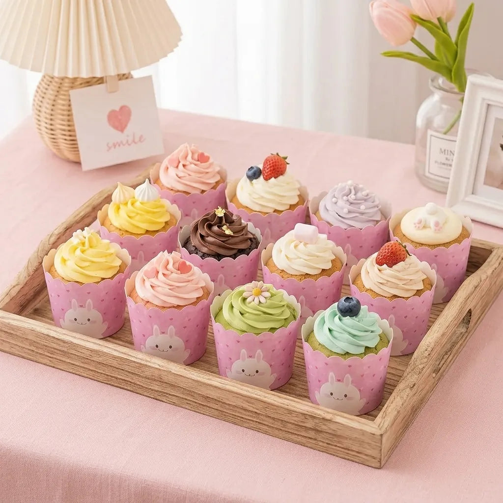 Caissette Rose à Cœurs Résistant
