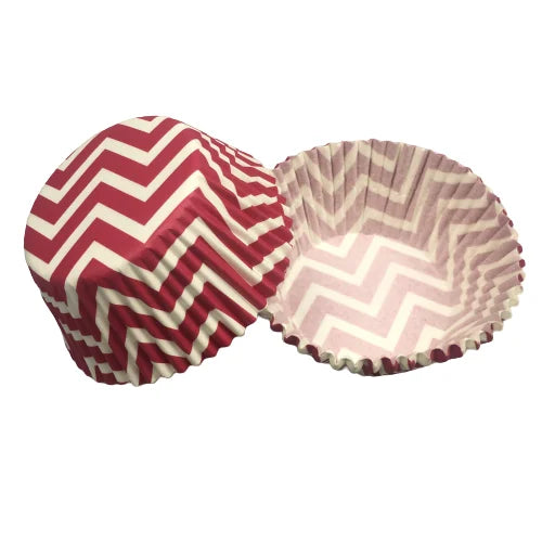 Caissette en Papier Bordeaux Pour Cupcake élégant
