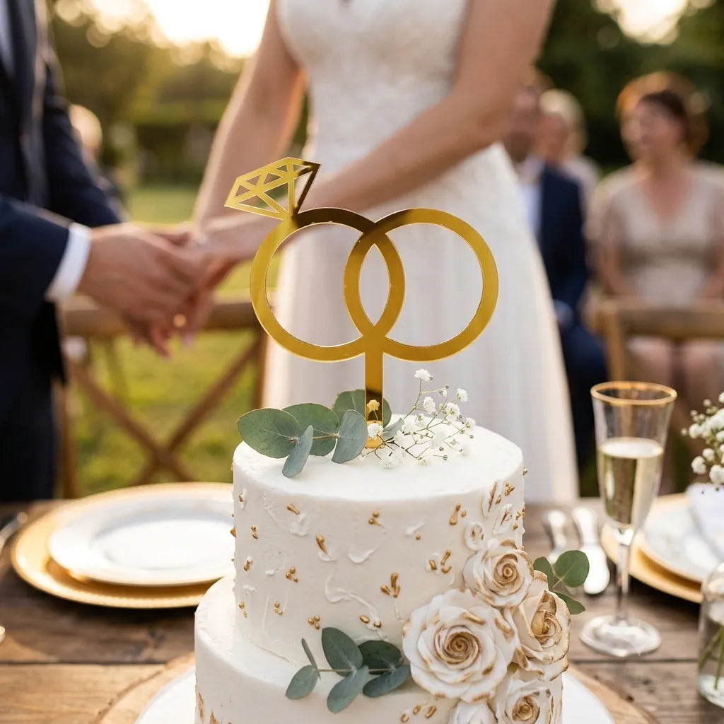 Cake Topper Alliances Légère